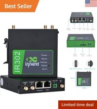 Dual SIM 4G LTE Router with Industrial Design - Enhanced Security Features