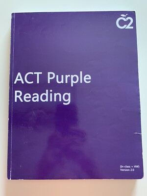 C2 - ACT Purple Reading Version 2.0
