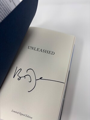 Unleashed HAND SIGNED by Boris Johnson - New 1st Edition / 1st Print Hardback