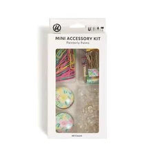 U Brands Mini Accessories Office Kit, Multi-Color Paper Clips, 68 Count, 5201U