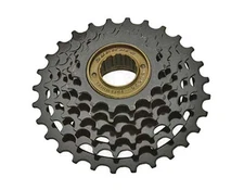 NEW! Original Sun Race Bicycle 6 Speed Multiple Freewheel Friction In Black. 