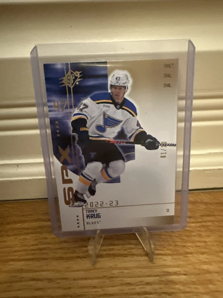 2022-23 SPx Torey Krug #R-43, #01/10 - Image 2 of 4