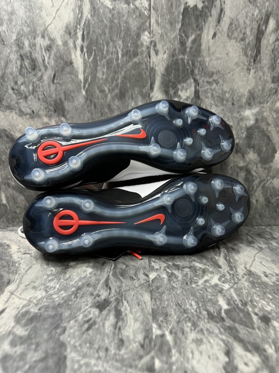 Nike Legend 10 Elite FG White Black Bright Crimson DV4328-100
