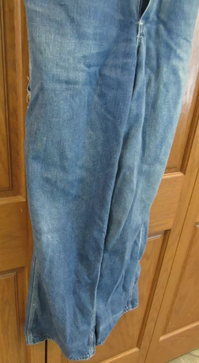 Vintage LEE USA made Bib Overalls denim very small adult or boy's