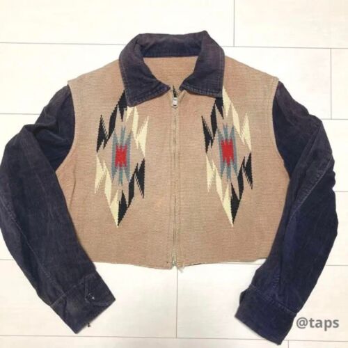 Vintage Chimayo Women's Jacket 30s〜40s Blanket Spo