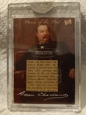 2020 The Bar Pieces Of The Past Grover Cleveland Limited Edition Relic Hybrid 