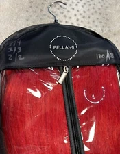 BELLAMI RED TESTAROSSA NATALIE MARIE HAIR CLIP IN SET BRAND NEW RARE MUST SEE!