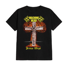NEW Machine Head - Jesus Wept Gift For Fan Black All Size T-Shirt HH55