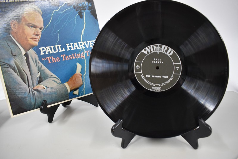 PAUL HARVEY TESTING TIME VINYL LP RECORD ALBUM RARE WORD 3094 NM