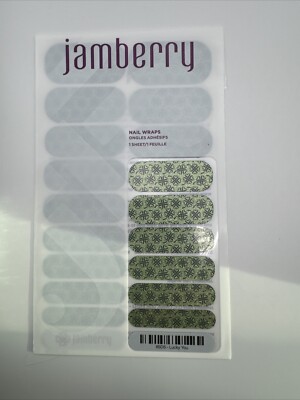Jamberry Nail Wraps Lucky You Full Sheet (green Sparkle Holiday/st Patrick s Day