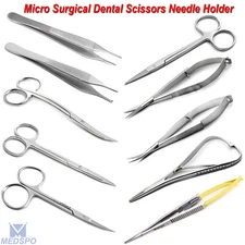 Surgical Micro Oral Surgery Kit Instruments Castroviejo TC Needle Holder Tools