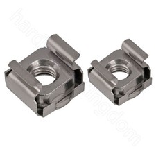 Cage Nuts 304 A2 Stainless Server Rack Cabinet Mounting Pc Clip Nut M4 M5 M6 M8