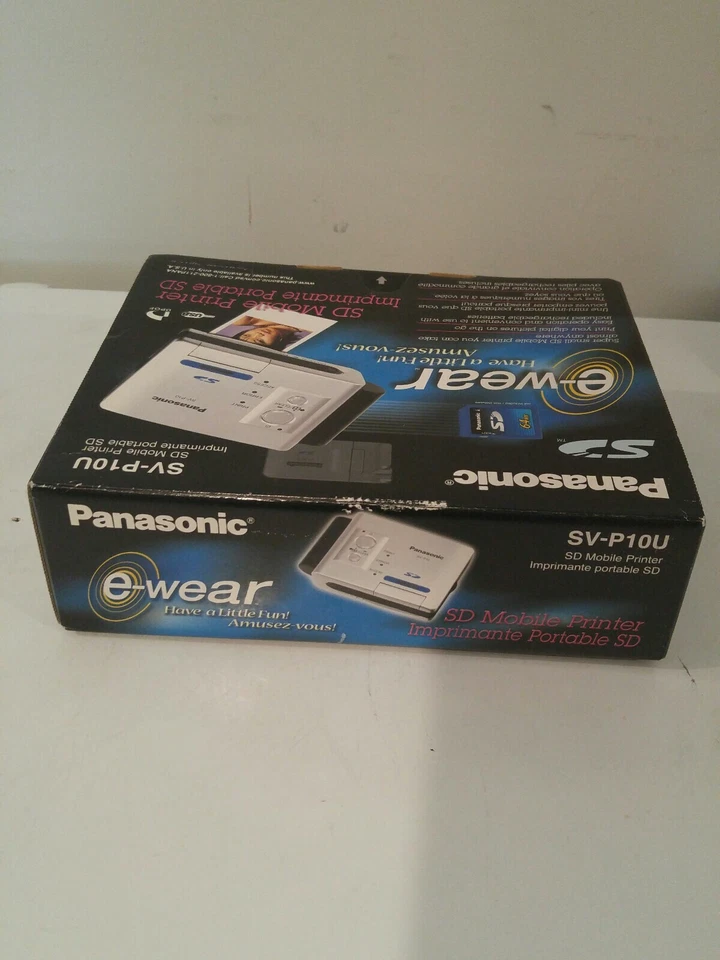 Panasonic e-wear SD Mobile Printer Model SV-P10U NIB - Image 3 of 4