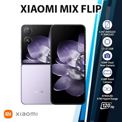 Xiaomi MIX Flip 12GB/512GB グローバル版 Xiaomi MIX Flip』グローバル発表、スペックや価格、特徴を