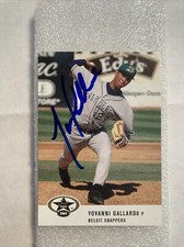 YOVANNI GALLARDO 2005 JUST MINORS SIGNED AUTO JUST STARS