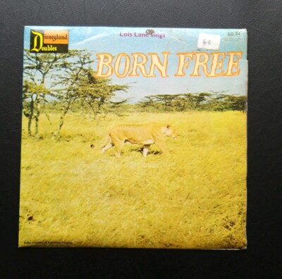 Walt Disney - Born Free -  Lois Lane A1/B1 First Pressing VG/EX 