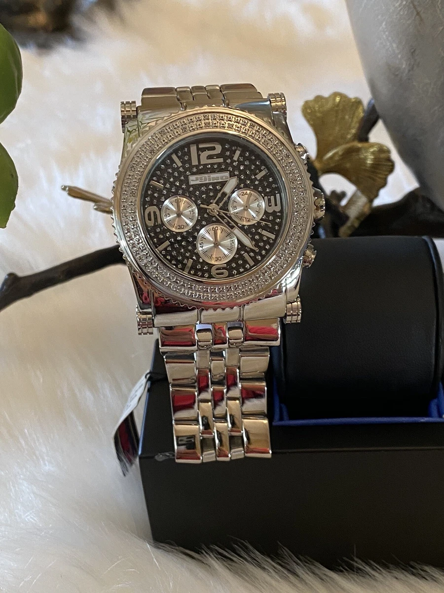 Mens watches best sale with real diamonds