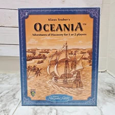 Klaus Teuber’s Oceania Game Adventures of Discovery Mayfair Games New/ Sealed