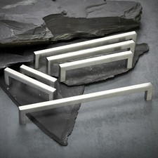 Möbelgriffe ECHT EDELSTAHL Stangengriff Küchengriffe Stangengriffe Griffe GRIFF