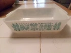 Vintage Pyrex Casserole Dish Amish Butterprint #0503 1.5qt