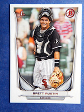 Brett Austin #DP104 Bowman 2014 Baseball Card (Chicago White Sox) 