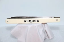 Vintage ULSTER Sausage Tester Knife, ARMOUR Advertising and Wonda-Edge Blade