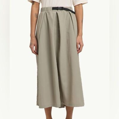 Tihama Skirt W Jack Wolfskin Size Medium Beige Stone