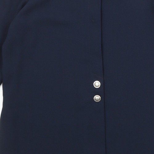Reflections Womens Blue Jacket Blazer Size L - Picture 10 of 10