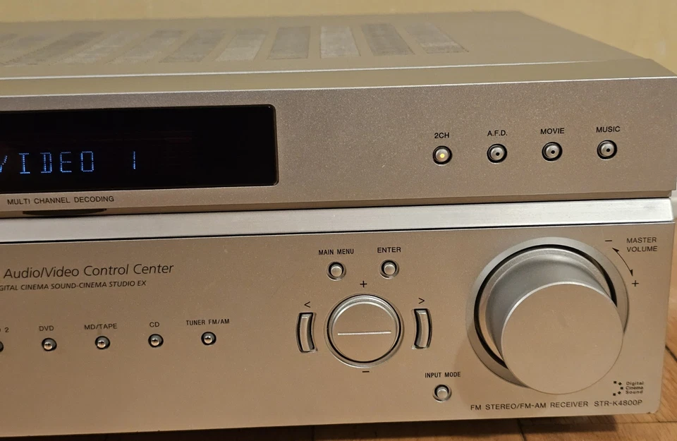 Sony STR-K4800P FM Stereo/AM-FM Receiver Digital Audio/Video Control Center - Image 3 of 4