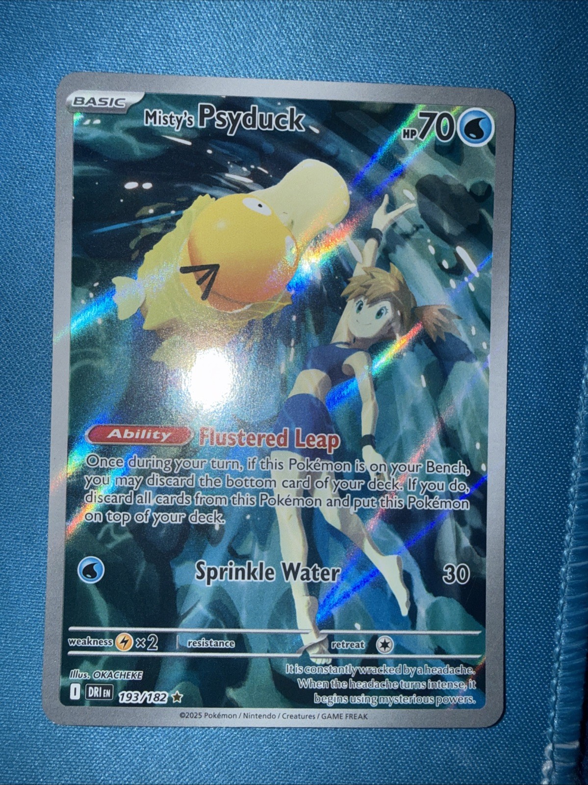 Misty's Psyduck 2025 Scarlet & Violet: Destined Rivals #193/182