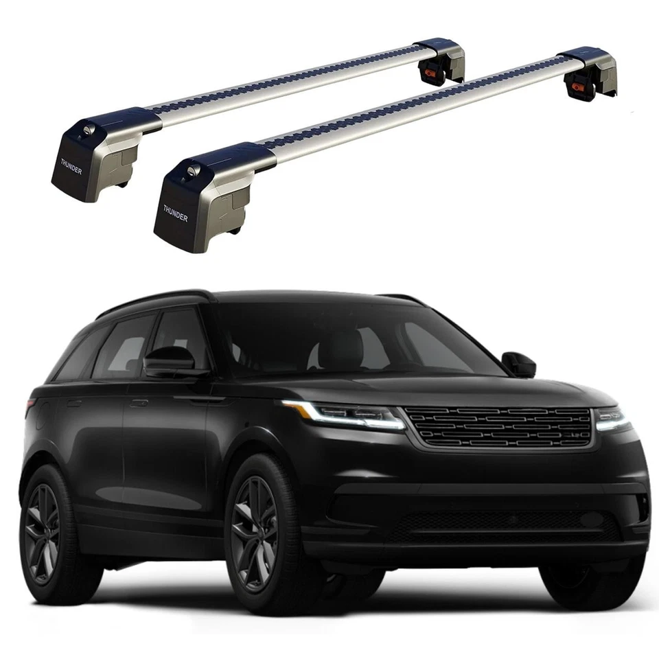 Roof Rack Cross Bars Aluminum for Land Rover Range Rover Velar 2018-2025 - Image 3 of 4