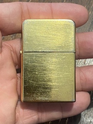 Vintage Durolite Gold Tone Large Pocket Lighter Flip Top Metal England Smoking