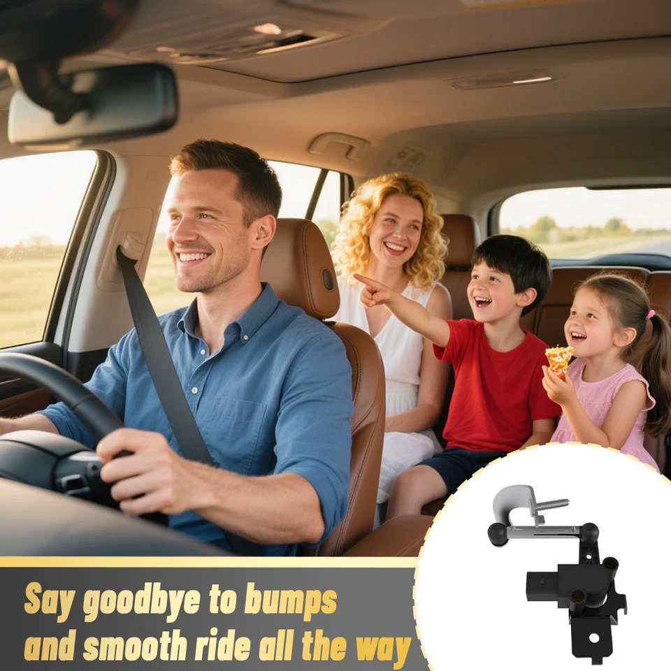 Sensor de nivel de altura de conducción de suspensión delantera de 1 pieza para Audi A3 S3 TT VW Golf Foto 3 de 4