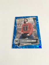 Andre Chase 2025 Topps Chrome Sapphire WWE Card # 32