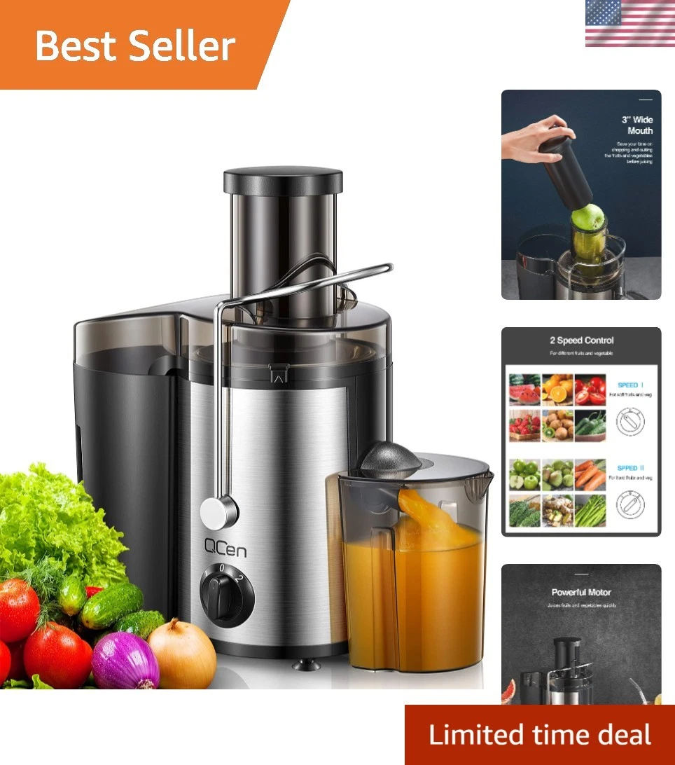 Juicer Machine 500W Black
Opens in a new window or tab