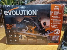 Evolution R185 CCSX+ 185mm TCT Circular Saw 110V – Brand New Opened – #1306