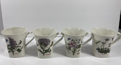 Portmeirion Botanic Garden Sweet Pea, Garden lilac,  Sweet Will. Daisy Set 4 Mug