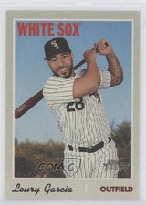 2019 Topps Heritage High Number Flip Stock Leury Garcia #668 1u6