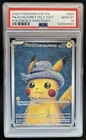 2023 Pokemon X Van Gogh Pikachu With Grey Felt Hat Black Star Promo #085 PSA 10