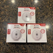 3 New Kidde 10SRD Compact Battery Powered Smoke Detector w/ Photoelectric Sensor