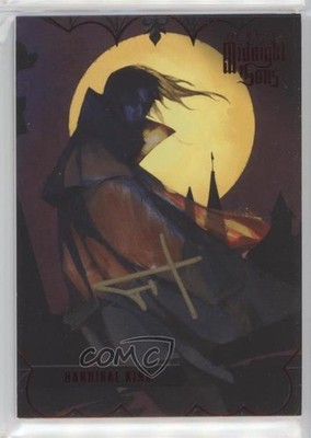 2023 Fleer Ultra Midnight Sons Red Hannibal King by Florian Herold Auto 1gv9