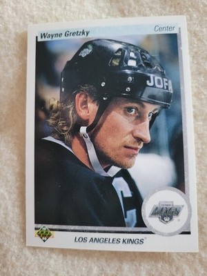 1990-91 Upper Deck Hockey Wayne Gretsky Promo ERROR