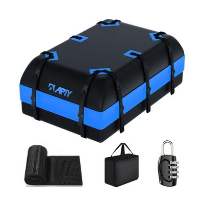 APTY 21 Cubic Feet Car Rooftop Cargo Bag Carrier, Soft Roof Top Luggage Bag f...