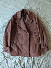 Brooks Brothers Tessuti Di Sondrio Doublebreasted Peacoat
