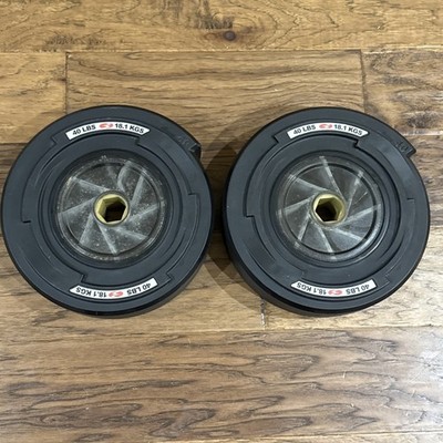 Lot De 2 Plaques De Poids Bowflex Revolution – 40 Lb Spiraflex, 80 Lb Au Total, Livraison Gratuite