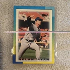 Topps 1990 League Leaders Minis Nolan Ryan #39 Texas Rangers MLB Baseball Card