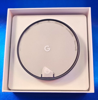 Google Nest Thermostat Wi-Fi Smart Thermostat App Control Round Gray