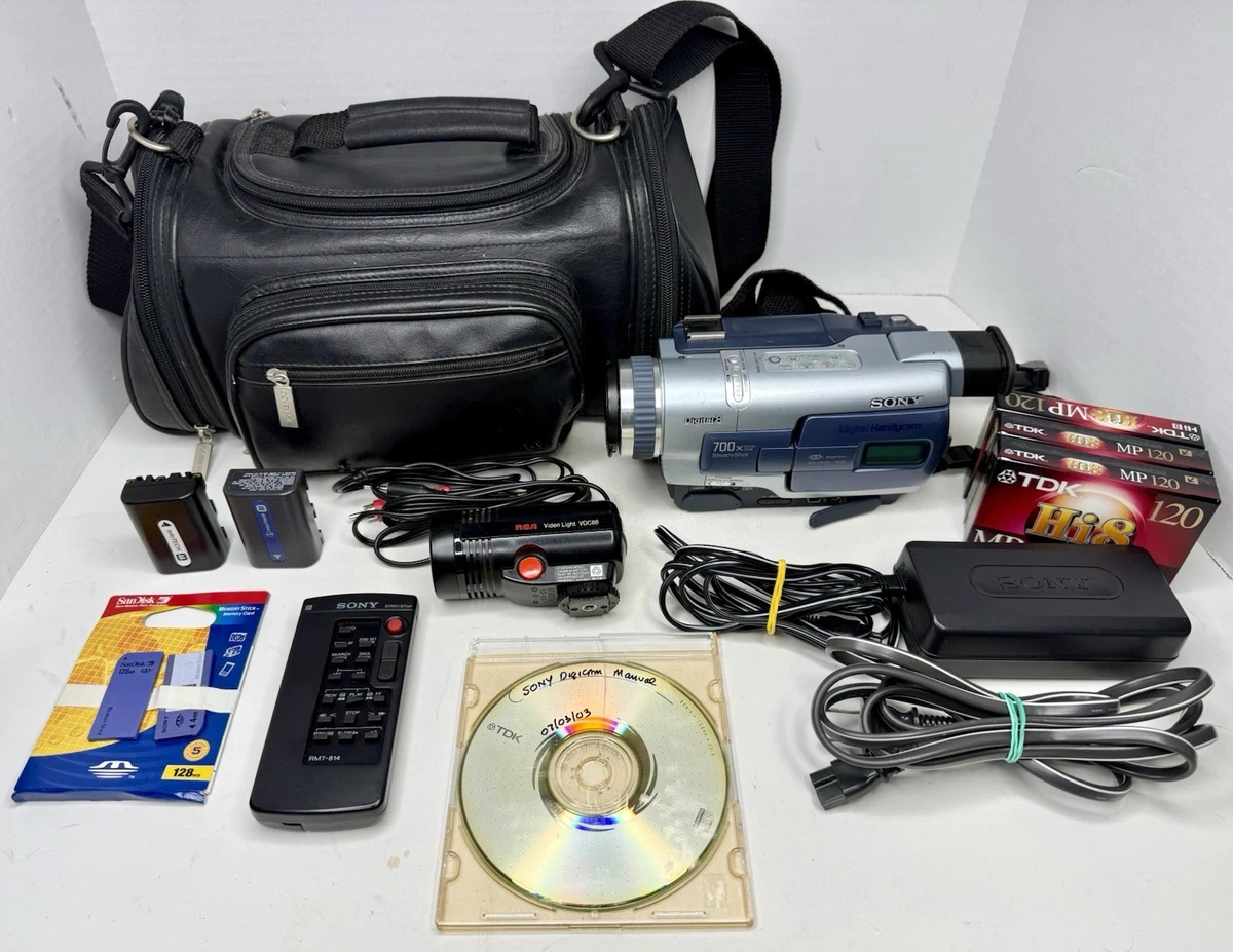 Las mejores ofertas en Videocámaras Digital 8 Sony Handycam 700x