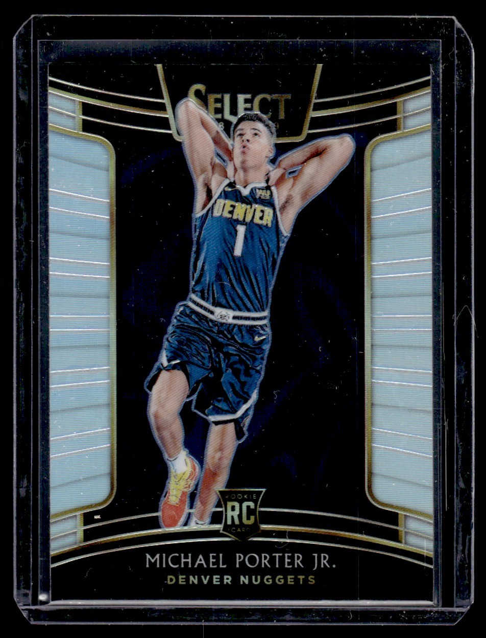 2018-19 Panini Select Silver Michael Porter Jr. Rookie Denver Nuggets #37