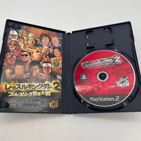 PS2 Wrestle Kingdom 2 Pro Wrestling Sekai Taisen PlayStation 2 Japan Import